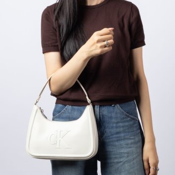 カルバンクライン Calvin Klein BOLD CK SMALL SHOULDER BAG ボールド スモールショルダーバッグ LV04F3230G ハンドバッグ レディース