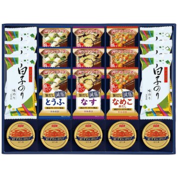味之庵 アマノフーズ＆白子のり詰合せ 7076-100 7076-100 内祝い お祝 出産内祝い