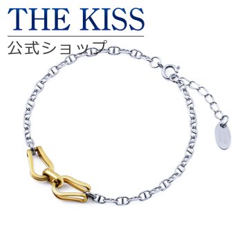 【ラッピング無料】THE KISS 公式ショップ 金属アレルギー対応 ステンレス ペアブレスレット レディース メンズ （単品） ペアアクセサリー カップル 人気 ジュエリーブランド THEKISS プレゼント TBR2020SUS-YE アニバーサリー