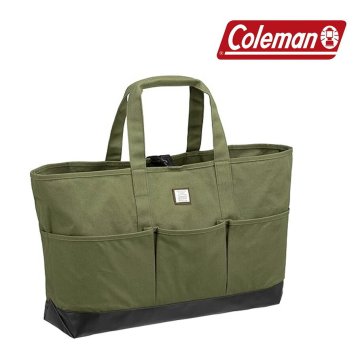 【Coleman】 gb001 GEAR BAG ギアトートL かばん バッグ シンプル 大容量 おしゃれ 普段使い 便利 アウトドア ユニセックス プレゼント ギフト オリーブ
