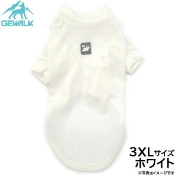 ジウォーク GEWALK 防虫 ガードマックス アクティブ Tシャツ 3XL ホワイト