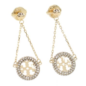 トリーバーチ ピアス TORY BURCH MILLER 153690 783 TORY GOLD-CRYSTA ゴールド