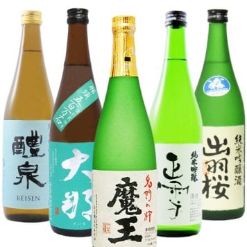 ★ 送料無料 ★ 魔王720ml + 厳選日本酒720ml×4本セット 【 魔王限定セット 】【 要冷蔵 】 【 2829 】