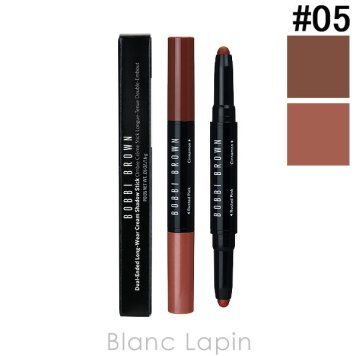 ボビイブラウン BOBBI BROWN ロングウェアデュアルエンドクリームシャドウスティック #05 ラステッドピンク/シナモン 1.6g