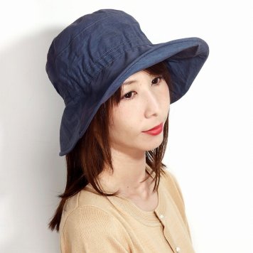 帽子 ハット レディース 秋 日よけ シャカシャカ素材 アウトドア パッカブル ワイドブリム ゴム入り 日焼け対策 女性用 収納 冬 折りたたみ可 ミセスハット グレー 母の日 プレゼント ギフト 祖母 贈り物