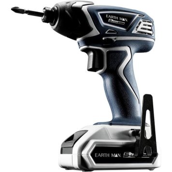高儀 S-Link 14.4V充電式 インパクトドライバー バッテリー2個付 (DIY アニメ 作中商品)(EARTH MAN) IDR-144LiA