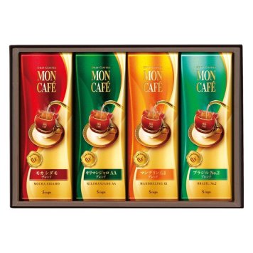 【ギフト対応無料】お歳暮・冬ギフト モンカフェ ドリップコーヒーギフト (MCS-30) ※送料無料(北海道・沖縄は除く)