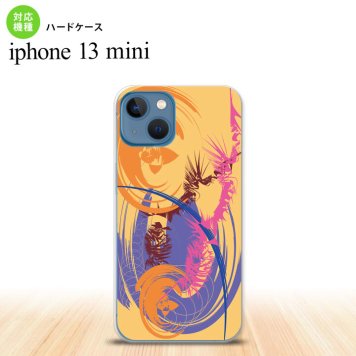 iPhone13mini iPhone13 mini ケース ハードケース アート オレンジ  nk-i13m-1261
