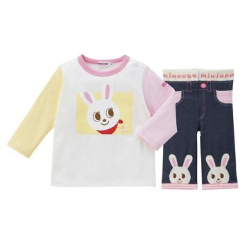 【送料無料・包装無料・のし無料】ミキハウス Tシャツセット ピンク 14-1122-689(A3)お年賀 寒中見舞い 入学祝い 卒業祝い 就職祝い 結婚祝い 誕生日 出産祝い 引越祝い 香典返し 新盆 初盆 御礼 お中元 内祝い 快気祝い ご挨拶 志 法事