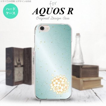【SH03J】【スマホケース/スマホカバー】【アクオス R】SH03J スマホケース AQUOS R SH-03J カバー アクオス R 和サクラ 緑 nk-sh03j-1276【メール便送料無料】