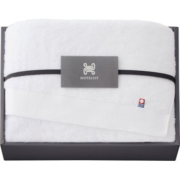 ノーブランド HOTELIST バスタオル ホワイト [26-0124-053] H-11555 ｜ サンホーキンコットン 綿100% 60×120cm ｜ 贈りもの ギフト 日常使い | 日本製 ラグジュアリー ｜