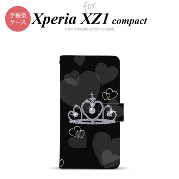 【手帳型 スマホ カバー ケース】【SO02K】【エクスペリア XZ1】手帳型 ケース SO-02K スマホ カバー Xperia XZ1 Compact エクスペリア クラウン 黒 nk-004s-so02k-dr603【メール便送料無料】