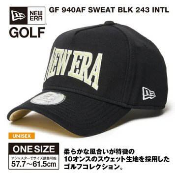 ニューエラ 9FORTY Aフレーム スウェット素材 UVケア アジャスター調節 NEW ERA GOLF 940AF SWEAT ベースボール キャップ 帽子 14388219 アウトドア