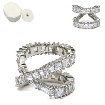 SWAROVSKI スワロフスキー リング 指輪 5677630 Hyperbola アクセサリー シルバー