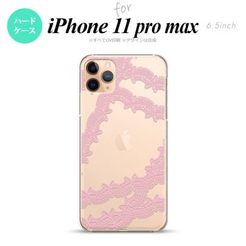 iPhone11ProMax iPhone11pro max スマホケース ハードケース レース 帯 B ピンク メンズ レディース nk-i11pm-1099