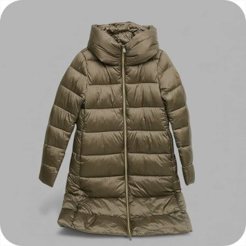 セイブ ザ ダック SAVE THE DUCK LYSA ダウンジャケット D40279W-40023-MUDGREY-0 レディース ダウンジャケット