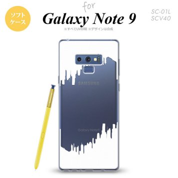 Galaxy Note 9 ギャラクシー ノート9 SC-01L SCV40 スマホケース カバー ソフトケース イラストデザイン（B） 白 nk-note9-tp196[スマホ,スマホケース,スマホカバー,ケース,カバー,ジャケット]