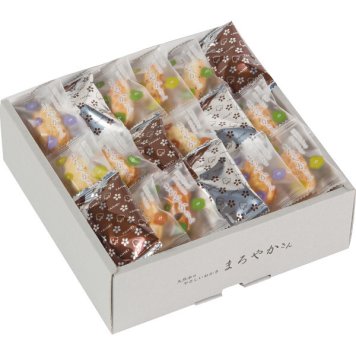 天然水おかき まろやかさん [26-7631-104] TM-20SN おかき せんべい 和菓子 詰め合わせ 個包装 国産もち米使用 3種 塩味 欧風風 あまから醤油 贈り物 お祝い お返し 内祝い 出産 結婚 快気 プレゼント ギフト