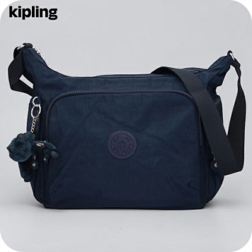 キプリング ショルダーバッグ レディース ブランド Kipling ガブ ロゴ ワンポイント 無地 KI5740-96V Blue Bleu 2