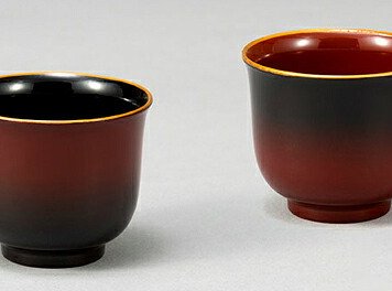 ぼかし塗　ぐい?ペア インテリア 漆器 盆 カタログギフト 景品 粗品
