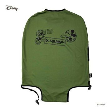 ディズニー スーツケースカバー(Mサイズ) レタースタンプカーキ トラベル Disney