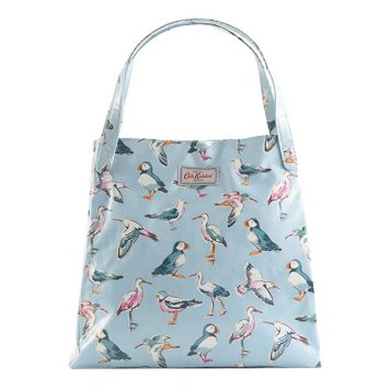 キャスキッドソン Cath Kidston トートバッグ ショルダーバッグ SHOULDER TOTE O/C SEA BIRDS バード柄ブルー系 レディース 鳥柄 プレゼント ギフト おでかけ 755245