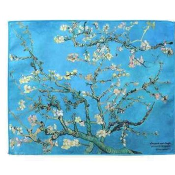 東レ トレシー メガネ拭き ゴッホ 花咲くアーモンドの木 クリーニングクロス マイクロファイバー 眼鏡拭き スマホクリーナー 液晶 画面拭き PC タブレット 時計 レンズクロス 高級 おしゃれ ギフト プレゼント