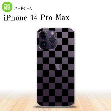 iPhone14 ProMax iPhone14 Pro Max スマホケース 背面ケース ハードケース スクエア 黒 2022年 9月発売 nk-i14pm-031