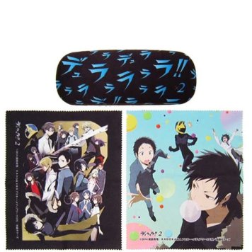 デュラララ!!×2 メガネケース クロス2枚付 眼鏡入れ   クロス スタンダード ORDR(MCD)
