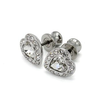スワロフスキー swarovski ピアス アクセサリー 5720859 Ariana Grande x Swarovski ハート スタッドピアス レディース シルバー 海外正規品