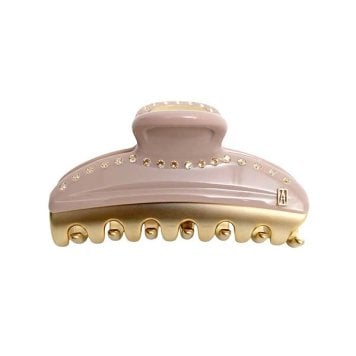 アレクサンドルドゥパリ ALEXANDRE DE PARIS ヘアクリップ ヘアアクセサリー VENDOME ICCM-15571-16S5-BEIGE-3053 ベージュ ゴールド