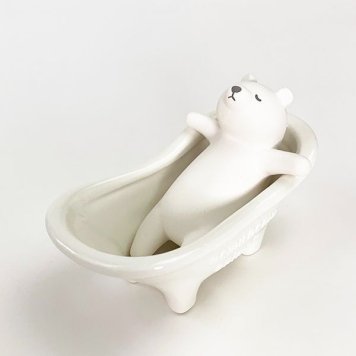 ねむねむアニマルズ 加湿器 バスタブ加湿器 ラッキー シロクマ ルーム用品 インテリア ウィンター