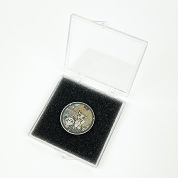 内藤ルネ チタン製マンホールメダル（みどり） 日本製