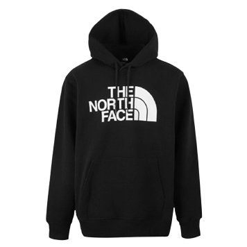 ノースフェイス THE NORTH FACE パーカー プルオーバー フーディー ハーフドーム 裏起毛 ロゴ NF0A7UNL KY4 HALF DOME PULLOVER HOODIE メンズ ブラック+ホワイト