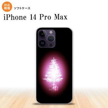 iPhone14 ProMax iPhone14 Pro Max スマホケース 背面ケースソフトケース ツリー ピンク 2022年 9月発売 nk-i14pm-tp627