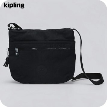 キプリング ショルダーバッグ レディース ブランド Kipling アルト ロゴ ワンポイント 無地 K19911-P39 Black Noir 黒