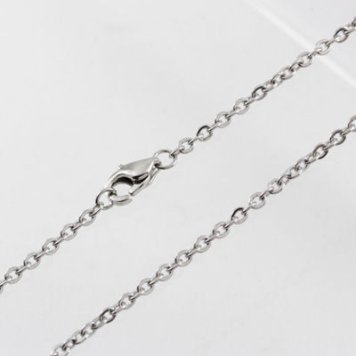 Pure ピュア ステンレス アズキ チェーン ネックレス ペンダント 40cm 45cm pnc-202