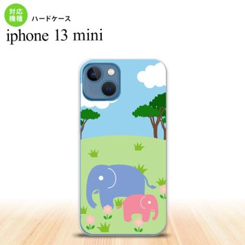 iPhone13mini iPhone13 mini ケース ハードケース ゾウ  nk-i13m-691