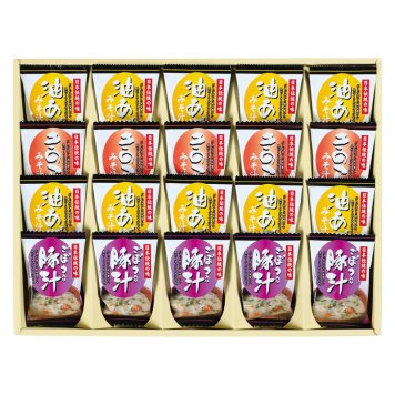 フリーズドライ「お味噌汁三種の味詰合せ」  ／お吸い物 和風惣菜 惣菜・レトルト 食品 お中元 御中元 ギフト 暑中 残暑 お盆 初盆 新盆 お供 御供 ギフト 2026 送料無料 ギフト プレゼント プチギフト 内祝い 快気祝い 出産祝い 結婚祝い 引出物 新築祝い お返し