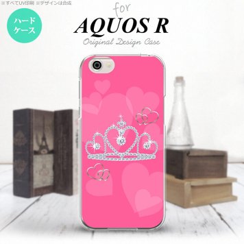 【SH03J】【スマホケース/スマホカバー】【アクオス R】SH03J スマホケース AQUOS R SH-03J カバー アクオス R クラウン ピンク nk-sh03j-601【メール便送料無料】