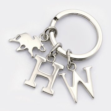 ハンティングワールド HUNTING WORLD キーリング キーホルダー 2363-2-300 KEY FOB キーフォブ シルバー