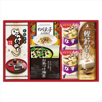   アマノフーズ&永谷園 食卓セット  BS-25S  内祝 内祝い お祝 御祝 記念品 出産内祝い プレゼント 快気祝い 粗供養 引出物