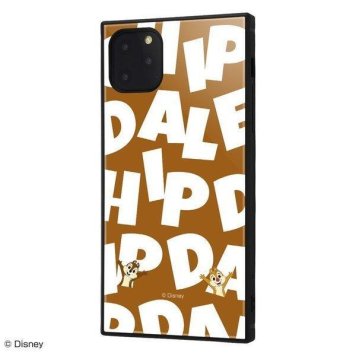 iPhone11 Pro Max ケース スクエア ディズニー キャラクター 耐衝撃 ハイブリッド KAKU チップ&デール / I AM iphone11promax カバー ※送料無料(ポスト投函)