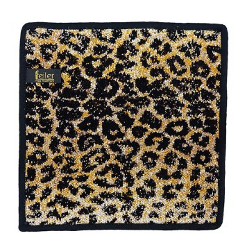 フェイラー FEILER ハンカチ ハンドタオル フェイスタオル 25cm×25cm SAFARI サファリ レオパード 【スペシャルラッピング660円(別売り)】 誕生日 結婚祝い 結婚式 結婚記念日 出産祝い バレンタイン 高級 ホワイトデー 母の日