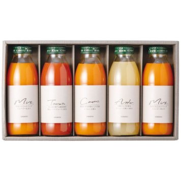 【ギフト対応無料】お歳暮・冬ギフト いち粒 JOY JUICES 4種5本セット(350ml) JJ38 (JJ38) ※送料無料(北海道・沖縄は除く)