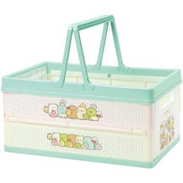 すみっコぐらし みんなあつまるんです 折りたたみバスケット スケーター ※送料無料(北海道・沖縄は除く)