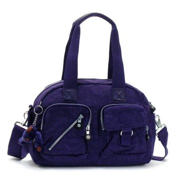 キプリング Kipling ショルダーバッグ K13636 661 DEFEA ディフィア 2way ミニボストンバッグ 斜めがけバッグ BERRY PURPLE パープルブルー系