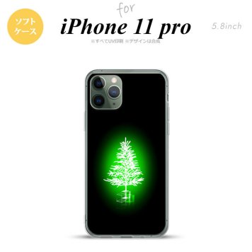 iPhone11Pro iPhone11 Pro スマホケース ソフトケース ツリー 緑 メンズ レディース nk-i11p-tp626