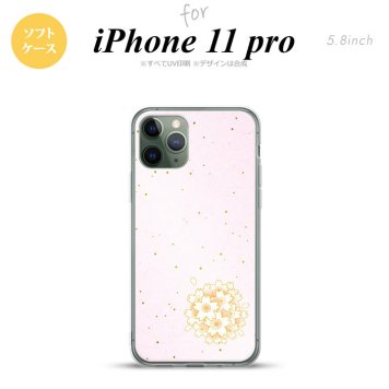 iPhone11Pro iPhone11 Pro スマホケース ソフトケース 和柄 サクラ ピンク メンズ レディース nk-i11p-tp1271