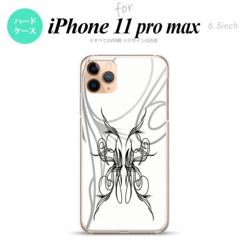 iPhone11ProMax iPhone11pro max スマホケース ハードケース ピンスト 白 黒 メンズ レディース nk-i11pm-1248